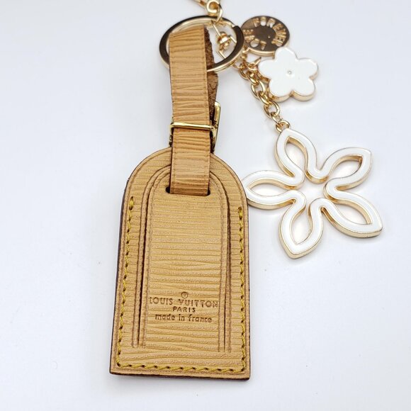 Authentic Louis Vuitton Luggage Nametag with Unbranded Keycharm - Picture 4 of 12